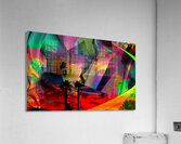 Upholstery palms Acrylic Print