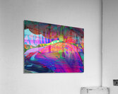 Splashing bread Acrylic Print