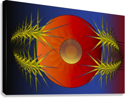 THORNY WATCH Canvas Print