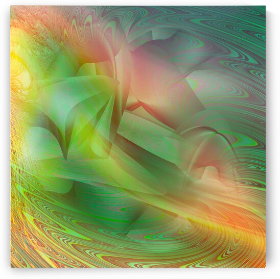 Woman and the whale swirled by Shea Michaels