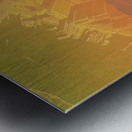  Home from the city Metal print