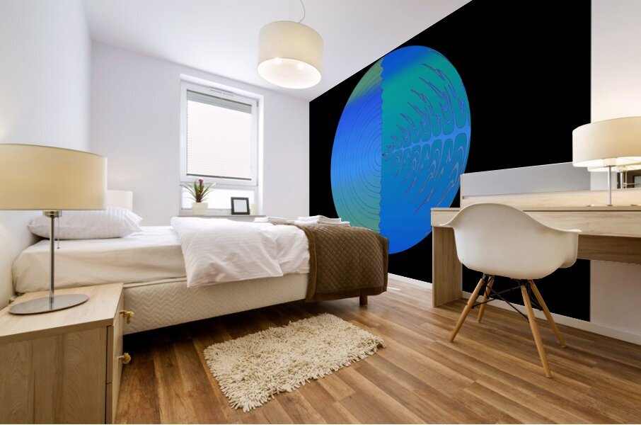  Ripples Reverberated Mural print
