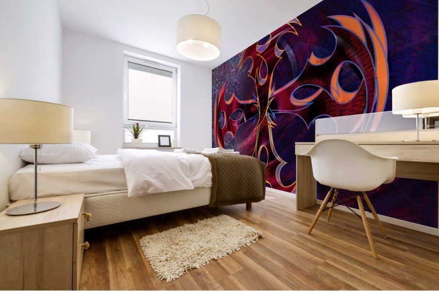  Curb Cross Wind Mural print