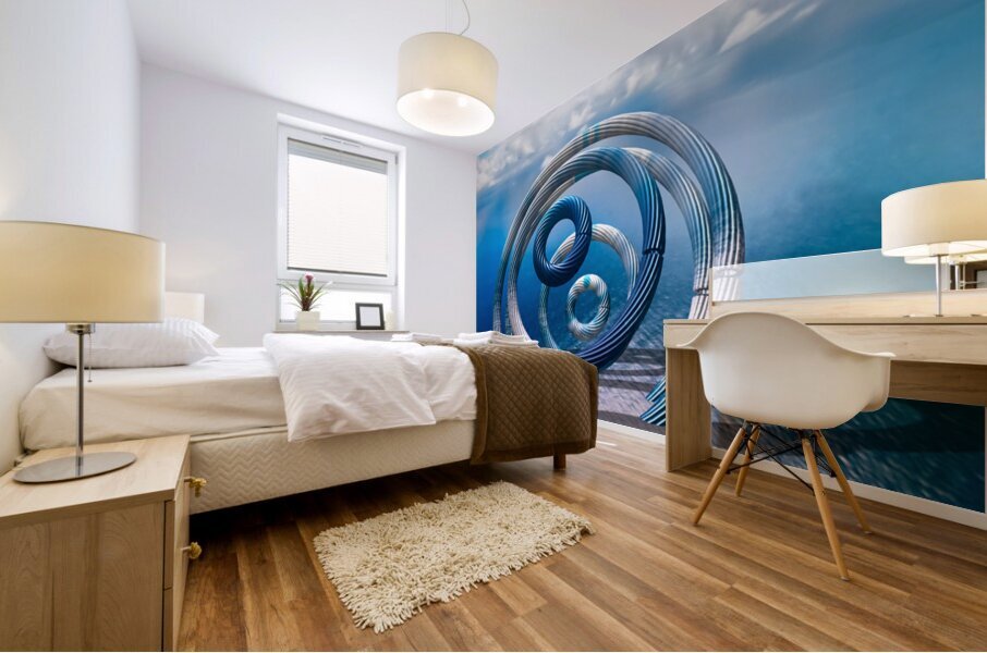 Catalina Coil Mural print