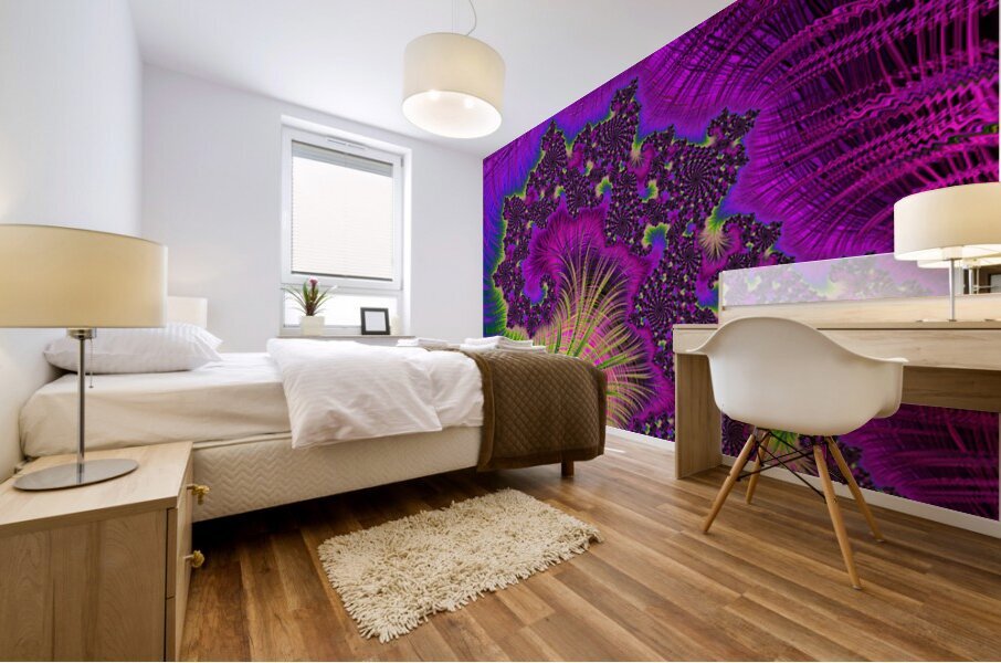 Fractured Pillow  Mural print