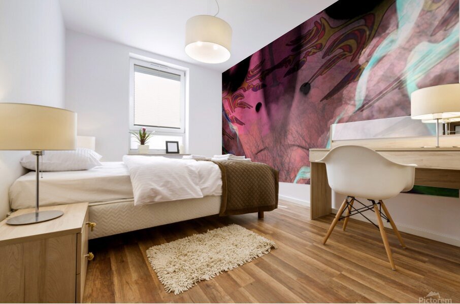 tunnel brick final Mural print