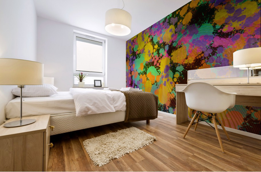 BLOTCH GRAIN Mural print