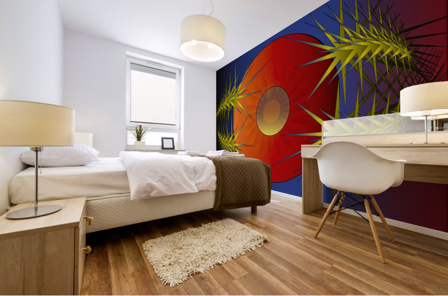 THORNY WATCH Mural print