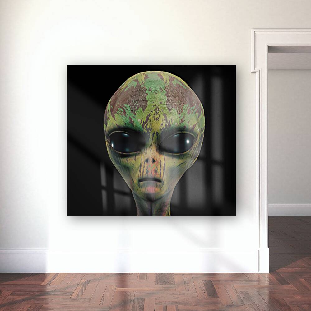 Alien Head Texture Reproduction