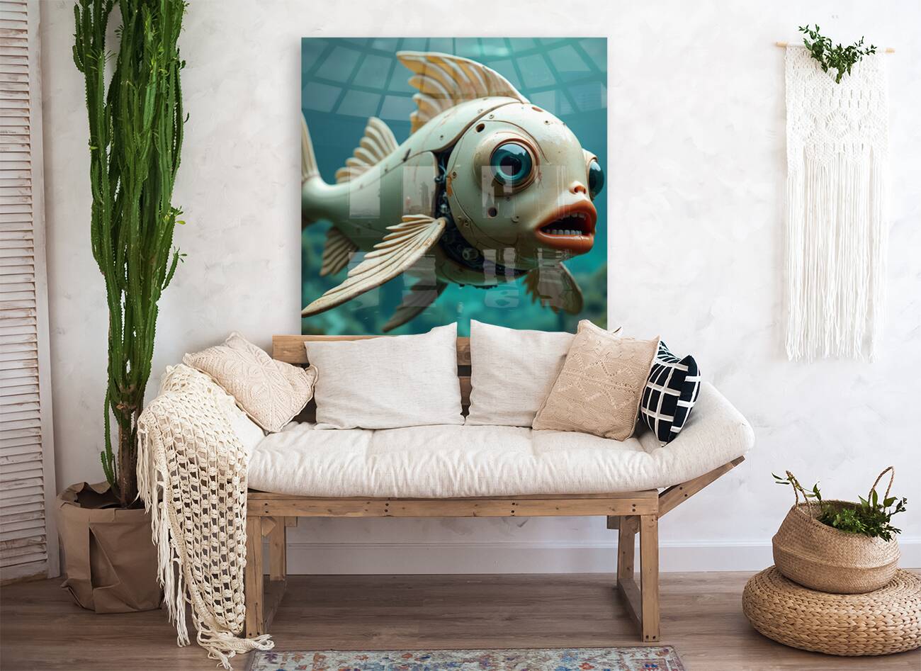 robot fish Reproduction