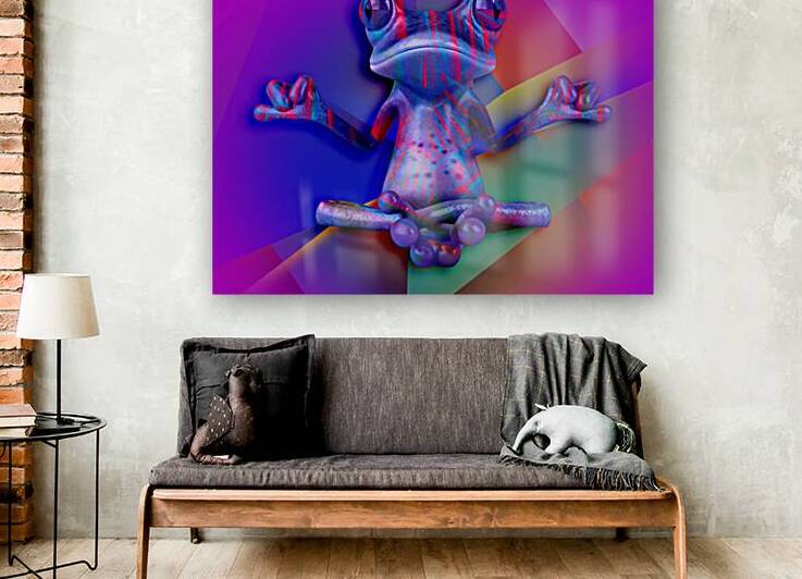 Abstract Frog by Shea Michaels