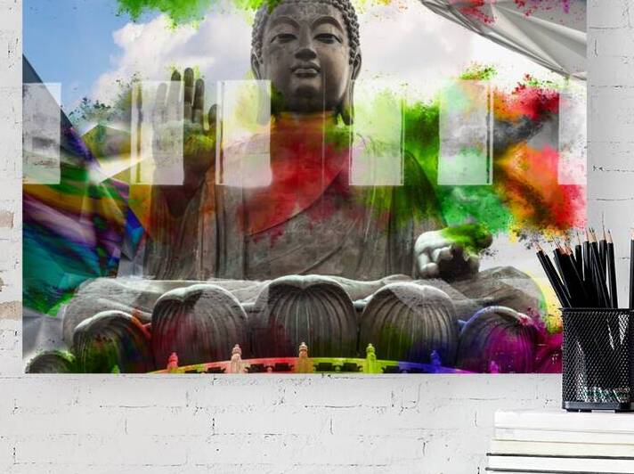 Buddha s sky view Reproduction