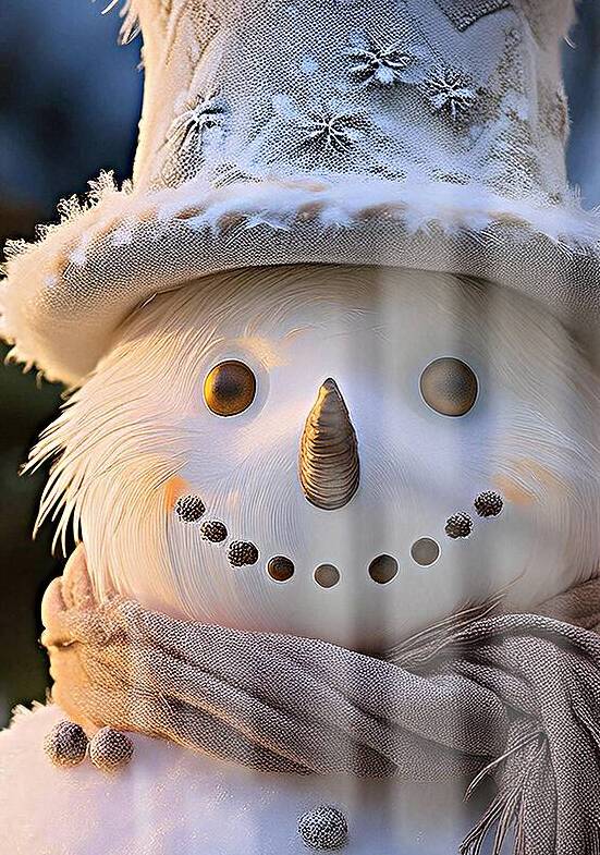 Hairy Snowman by Shea Michaels