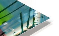 Palm drive HD Metal print