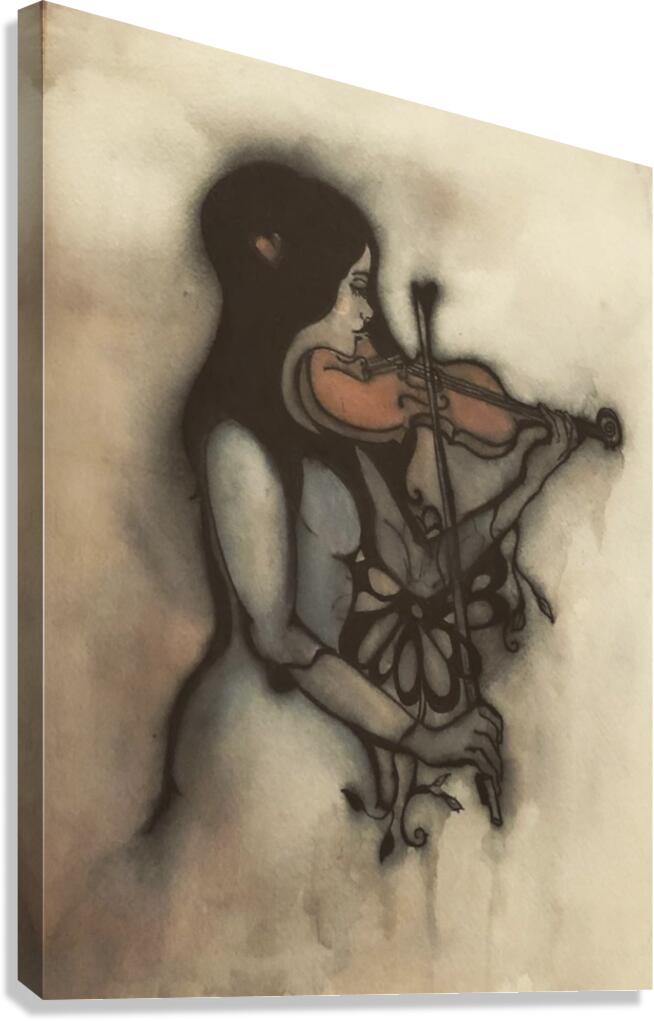 Violindream Canvas Print