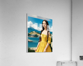 MODERN MONA LISA Acrylic Print