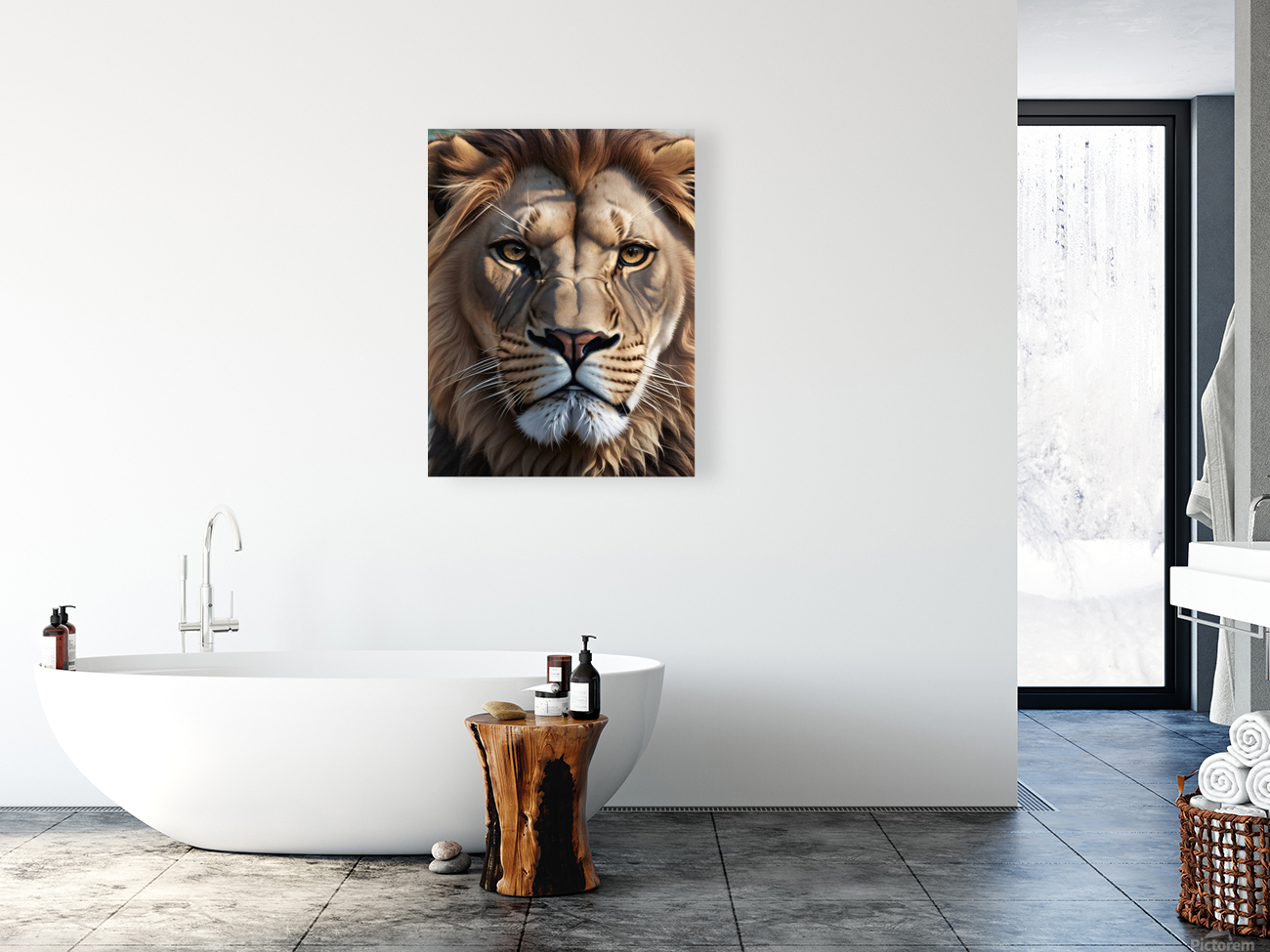 THE LION Reproduction