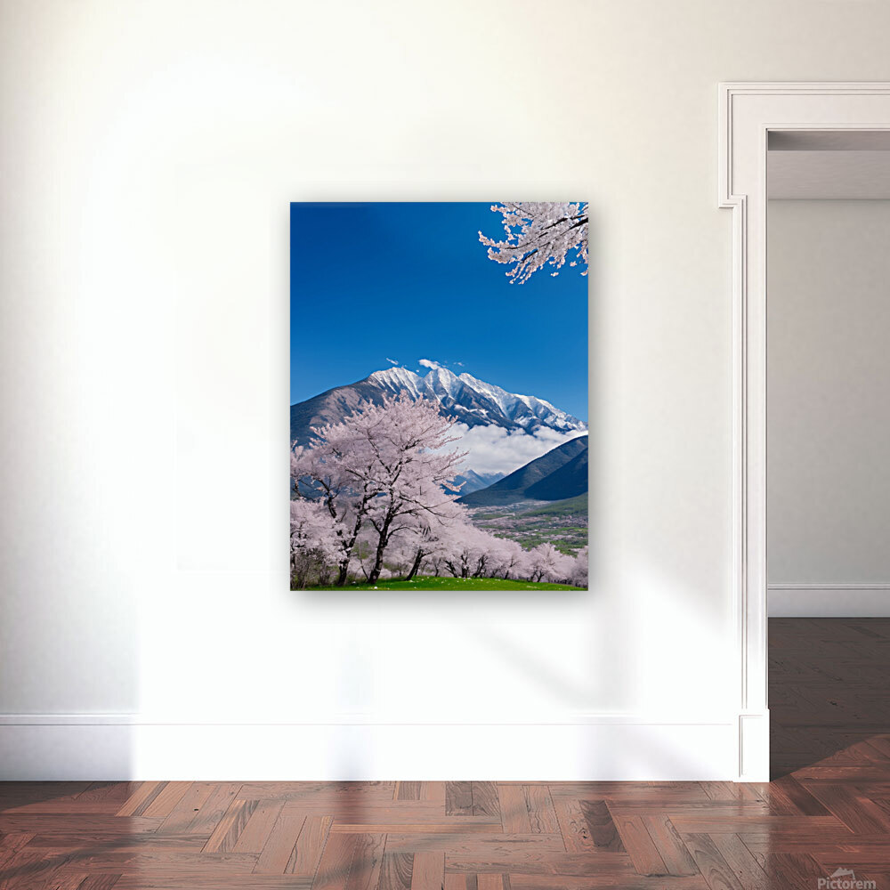 MOUNTAIN LANDSCAPE Reproduction