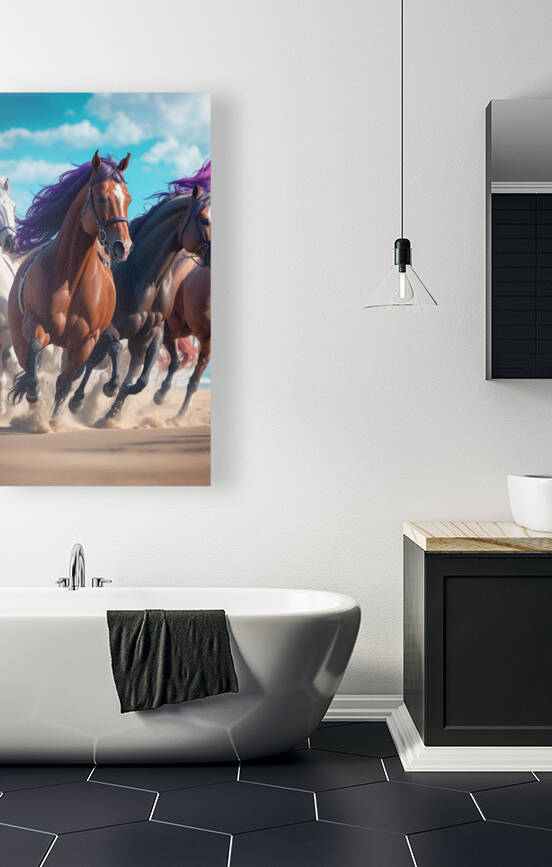 HORSE RUNNING by harries