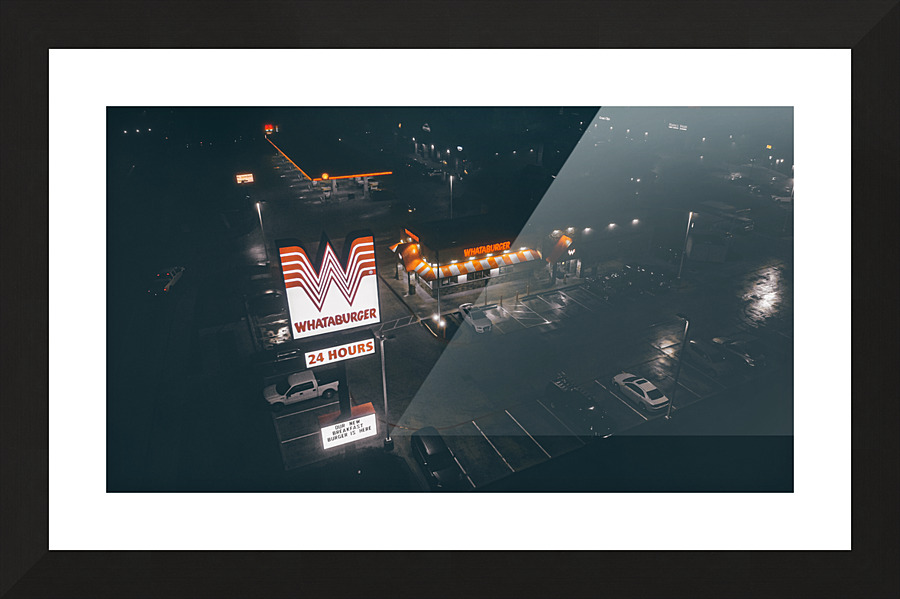 Whataburger Picture Frame print