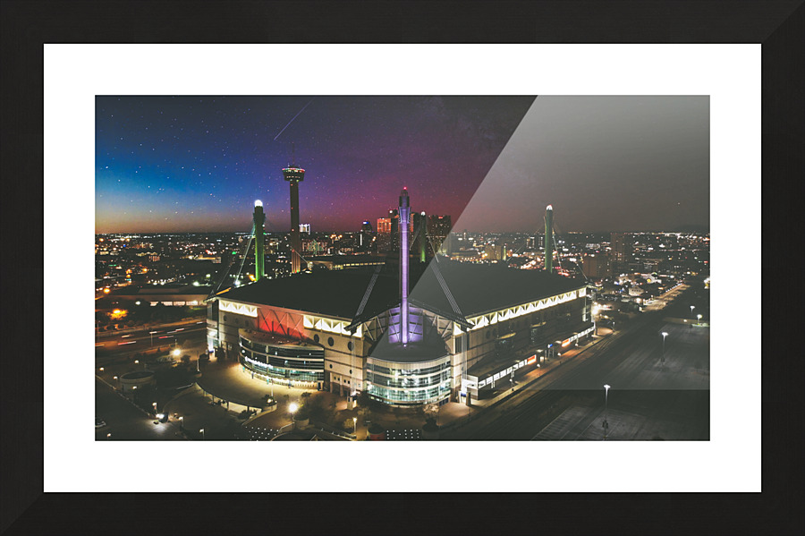 The Alamodome Picture Frame print