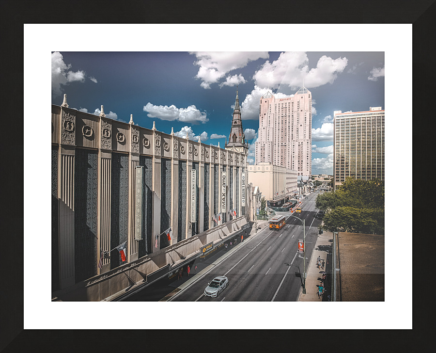 Rivercenter Mall Picture Frame print