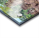 Angkor Wat Statues Row Acrylic print