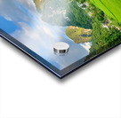 Green Mountains Acrylic print