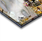 Praying White Buddha Acrylic print