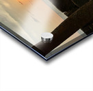 Sunset Behind the Wall Acrylic print