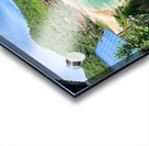 The Blue Bay Acrylic print