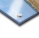 Family Bench at the Beach Acrylic print