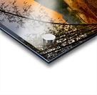 Sunset Behind the Mountain Acrylic print