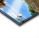 Sun Through the Bamboo Fence Acrylic print