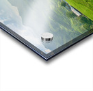 Dreamy Sunset on the Rice Fields Acrylic print