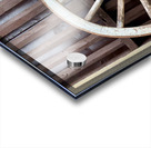 The Wooden Wheel Acrylic print