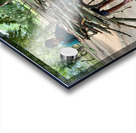 Wood Delivery on Bike Impression Acrylique