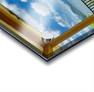 Cat Eating with a View Acrylic print