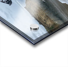 Black Sand on the Coast Acrylic print