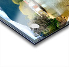 Huts on the Lake Acrylic print