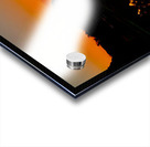 Orange Reflections over the Lake Acrylic print