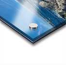 Light Gray Pancake Rocks Acrylic print