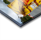 Yellow Barrell on the Road Impression Acrylique