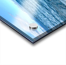 Bird Shaped Wood in Front of the Ocean Acrylic print