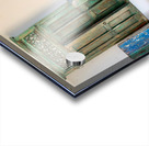 Blue  Green Old Wooden Furniture Acrylic print