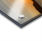 Checkmark Mountain Sunset Acrylic print