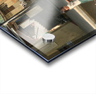 Little Girl at the Train Station Acrylic print