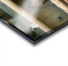 Little Girl Hiding from the Train Acrylic print