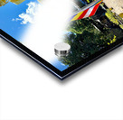 The Golden Buddha of Dambulla Acrylic print