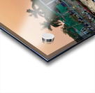 Sunset for the Boatmen Acrylic print